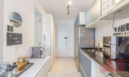 Apartamento Studio MOBILIADAO para Locação com 1 dormitório, com 24 m² - Vila Clementino