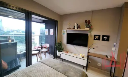 Apartamento Studio MOBILIADO para Locação com 1 dormitório, com 26 m² - Vila Clementino