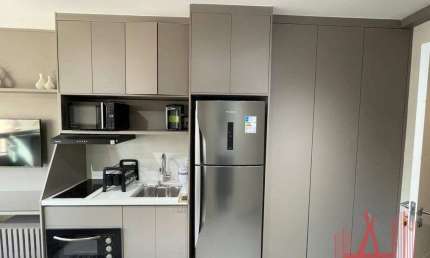 Apartamento Studio MOBILIADO, novo, para Locação com 1 dormitório, com 28 m² - Vila Clementino