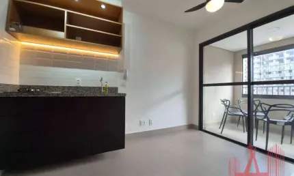 Apartamento para Locação com 1 dormitório, com 32 m² - Moema