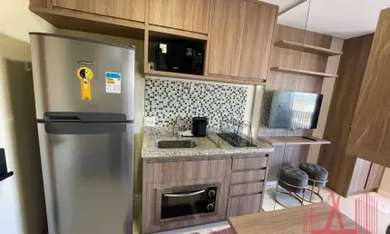 Studio com 1 dormitório para alugar, 28 m² por R$ 3.590,00/mês - Jardim das Acácias - São Paulo/SP