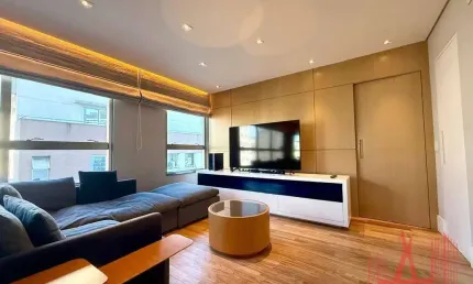 Apartamento MOBILIADO para Locação com 1 dormitório, 1 vaga de garagem, com 70 m² - Itaim Bibi