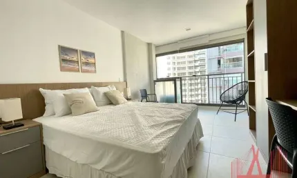 Apartamento Studio MOBILIADO para Locação com 1 dormitório, com 25 m² - Vila Madalena