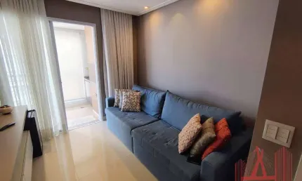 Apartamento mobiliado à venda com 3 dormitórios, 2 vagas de garagem, com 72 m² - ipiranga