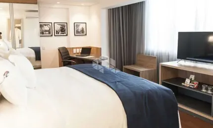 Flat com 1 quarto à venda na Rua Comendador Caminha, 42, Moinhos de Vento, Porto Alegre