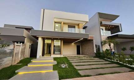 Sobrado no Condomínio Belvedere II com 4 dormitórios à venda, 242 m² por R$ 1.960.000 - Cuiabá/MT