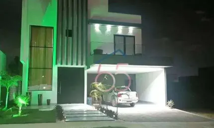 Sobrado no Condomínio Florais da Mata com 3 dormitórios à venda, 220 m² por R$ 1.980.000 - Mirante d