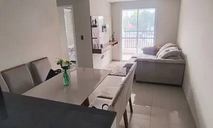 Apartamento à venda | 58 m² | Mobiliado | 2 dormitórios (1 suíte) | 1 vaga na Vila Galvão!