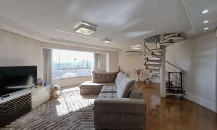 Cobertura Duplex Mobiliada a Venda 350m² | 3 Suítes | Área Gourmet | 5 Vagas livres em Santana