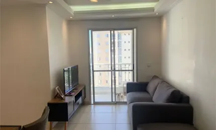 Apartamento mobiliado à venda na água branca – 64 m² | 3 dormitórios | 1 suíte | 2 vagas | condomínio clube completo