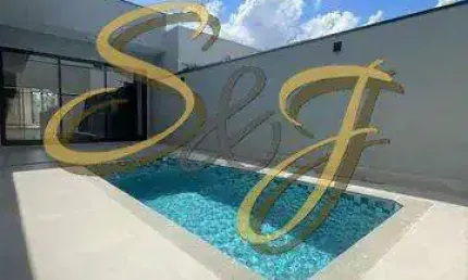 CASA TERREA COM TRÊS SUITES A VENDA NO BAIRRO JARDIM PLANALTO- COND. TERRAS DO FONTANÁRIO - PAULÍNIA SP