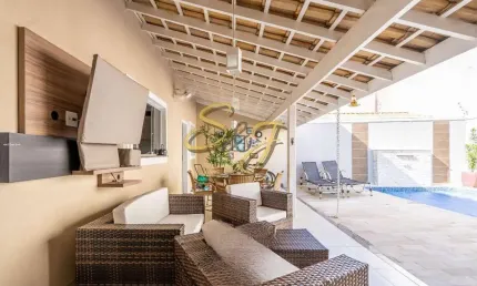 CASA SOBRADO COM TRÊS SUITES  A VENDA NO BAIRRO JARDIM AMÉRICA- PAULÍNIA SP