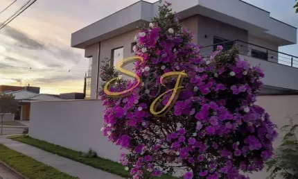 CASA SOBRADO COM QUATRO SUITES A VENDA NO PARQUE BRASIL 500- COND. TERRAS DO CANCIONEIRO- PAULÍNIA SP