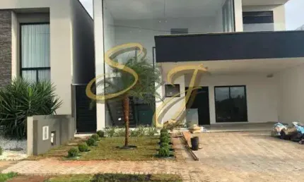 Casa terrea com três suites a venda no bairro parque brasil 500- cond.club portinari - paulínia sp