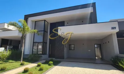 Casa Terrea com Três suites no condominio Royal Gardem - Paulínia- SP
