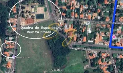 Terreno à venda na Rua Gildo Quaiatti, Parque da Represa, Paulínia
