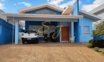 Encantadora casa térrea com duas maravilhosas suítes e escritorio no Condominio Cancionairo -Paulínia-SP