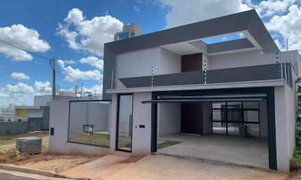 Casa Nova para Venda em Umuarama, Parque Residencial da Gávea Próximo a Hospital Uopecan, 3 dormitórios, 3 suítes, 4 banheiros, 2 vagas