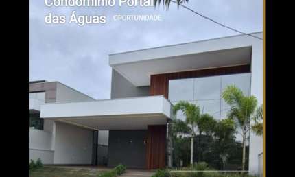 Casa para Venda em Umuarama, Condomínio Portal das Águas, 3 dormitórios, 3 suítes, 1 banheiro, 2 vagas