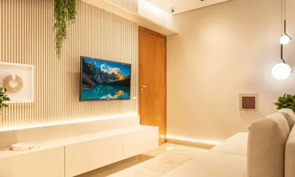 Apartamento na planta para venda em uberlândia, santa mônica, 2 dormitórios, 1 suíte, 2 banheiros, 1 vaga