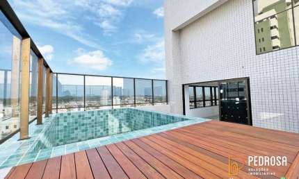 Cobertura Duplex 200 m2 - 3 Suítes - Lagoa Nova - Piscina e Área Gourmet - Vista Perfeita