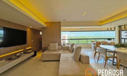 Apartamento com 157 m2 - 3 suítes - Mobiliado - Tirol Garden - Alto padrão - 3 vagas - Financiável
