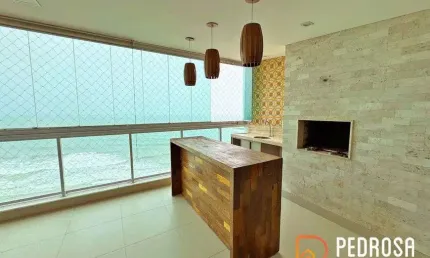Apartamento com 282 m2 - 4 suítes (uma master) - Infinity Areia Preta - 4 vagas - Vista Mar - Finac