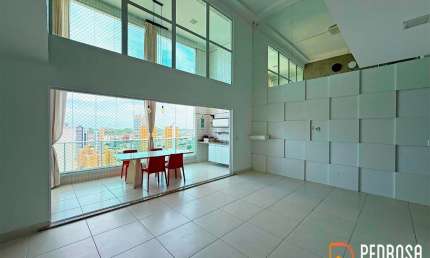 Apartamento duplex em Lagoa Nova com 190m2 - 3suítes + escritório - Residencial Vivant - 4 vagas