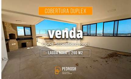 cobertura duplex com 260 m² | 4 suítes | área gourmet com jacuzzi | 4 vagas em Lagoa Nova Natal/RN