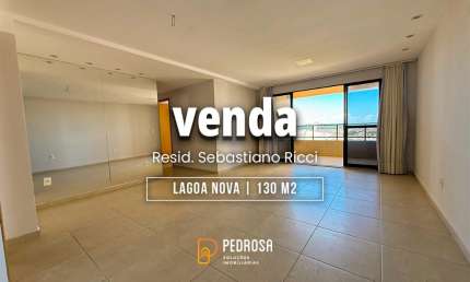 apartamento para venda com 130m² | 3 suítes | varanda gourmet | lado sombra | 3 vagas em Lagoa Nova Natal/RN