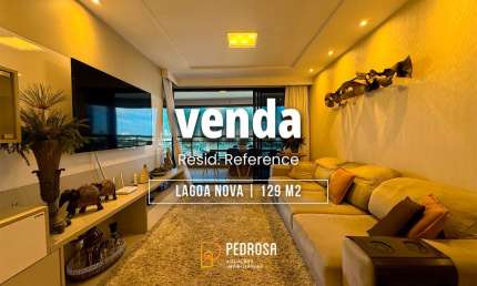 apartamento para venda com 129 m2 | 3 suítes | Varanda Gourmet | 2 vagas | Lagoa Nova