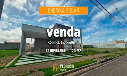 Venda Casa no Ecoville 2, Quadra Q-65 localizado no bairro Cajupiranga, em Parnamirim/RN R$ 520 mil