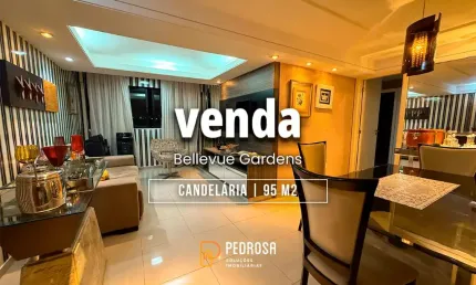 Lindo apartamento com 95 m2 | 3 quartos | Reformado | 2 vagas em Candelária