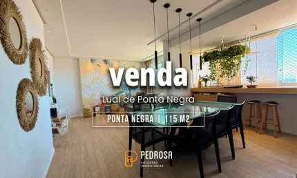 Apartamento a venda com 115 m2 | Mobiliado | 3 quartos | 2 vagas l Ponta Negra Natal/RN
