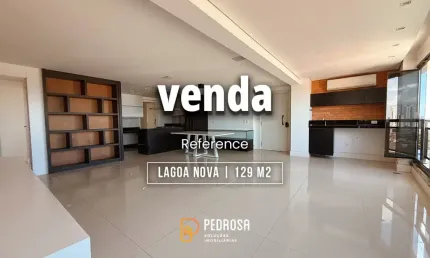 Apartamento no condomínio reference | 129m2 | 2 suítes | varanda gourmet | lagoa nova