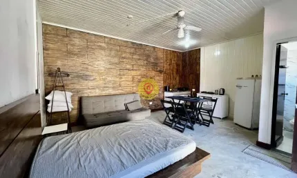Kitnet para Locação Anual - Frente para o Mar, Boracéia, São Sebastião/SP