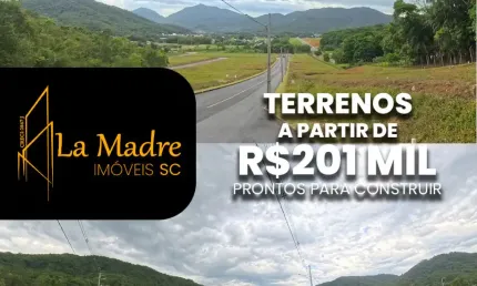Terrenos a partir de 201 mil no Loteamento Victoria no bairro Rio Hern em Schroeder
