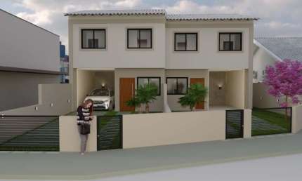 Casa com 2 quartos à venda na Cecílio José Fraga, sn, Forquilhas, São José por R$ 470.000