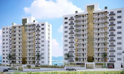 Apartamento com 2 quartos à venda na Rua Bom Pastor, sn, Ipiranga, São José por R$ 605.311