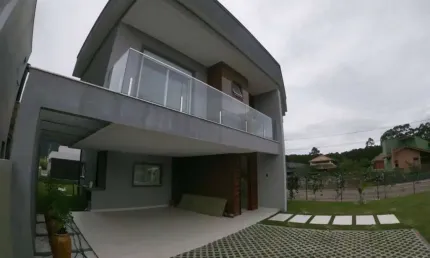 Casa em condomínio fechado com 3 quartos à venda na Avenida Red Park, 980, São João do Rio Vermelho, Florianópolis por R$ 1.490.000