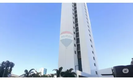 'FLAT 36 m² Moderno no PINA - Recife - com Vista para o Mar'
