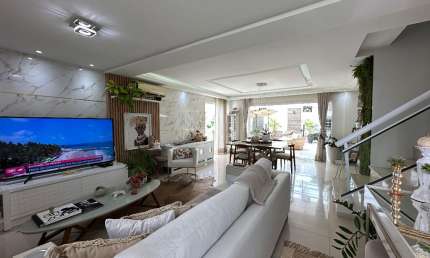 Casa no Portal do Aracagy, duplex, com 3 suites, todas com varanda e closet
