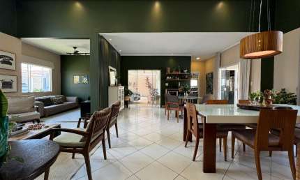 Casa no Lara Liotto, com 4 quartos, escritorio, lazer privativo, area total de 600M²