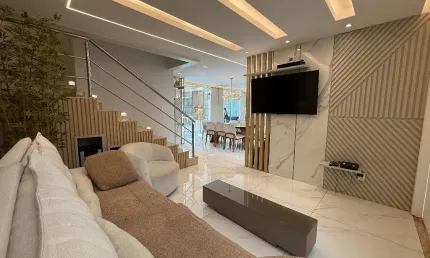 Casa duplex, nascente, 3 suites, porteira fechada, lazer privativo, no jardim europa