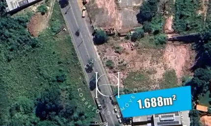 Terreno para venda tem 1688 metros quadrados - Taubaté - SP