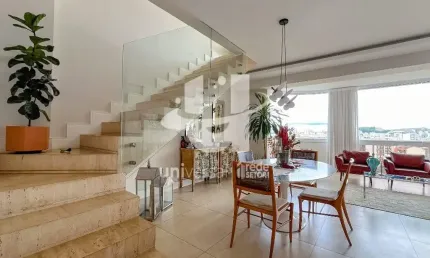 Cobertura duplex de altíssimo padrão com 3 suítes e vista espetacular no Santa Helena - Juiz de Fora