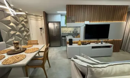 Lindo apartamento no saguaçu | 2 suítes + lavabo | 2 vagas | 1 hobby box | 100% mobiliado