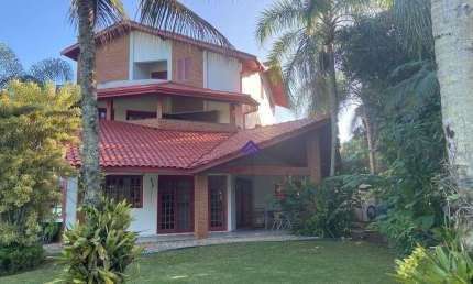 CASA DE PRAIA À VENDA EM CONDOMÍNIO NO GUARATUBA II - BERTIOGA - LITORAL NORTE DE SP