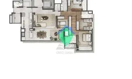 Apartamento à venda, 180 m² por r$ 3.239.360,00 - alto da lapa - são paulo/sp