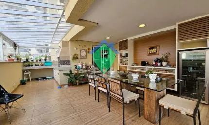 Penthouse com 3 suítes à venda, 316 m² por r$ 4.800.000 - vila romana - são paulo/sp